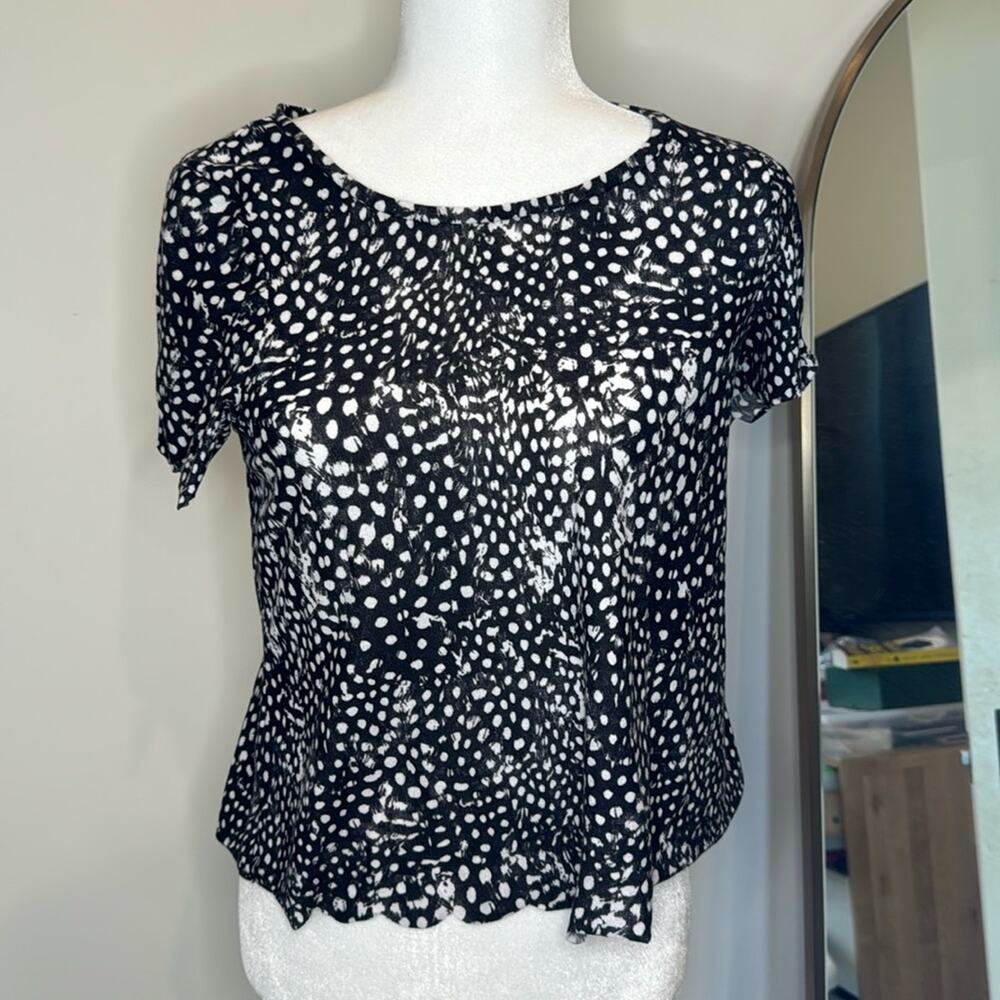 Scallop Edge Topshop Top